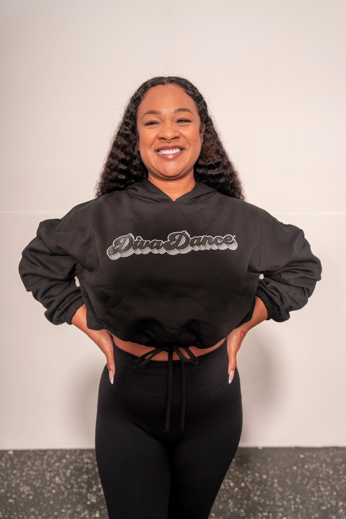 DivaDance "Groovy" Cinched Hoodie