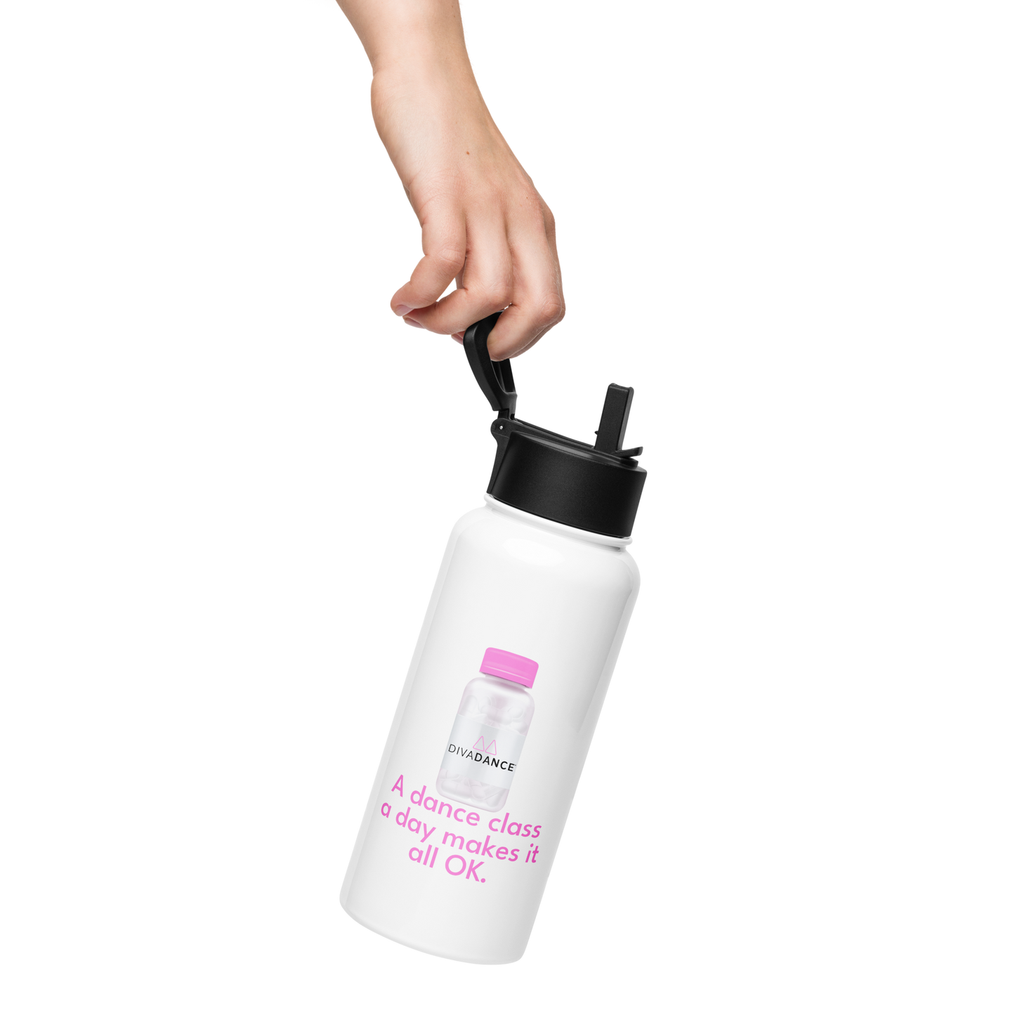 Dance Class a Day Water Bottle