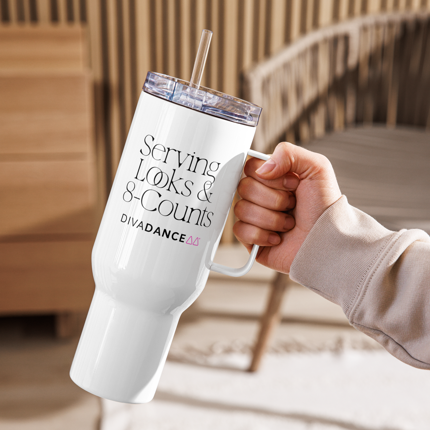 Serving Looks & 8 Counts Tumbler