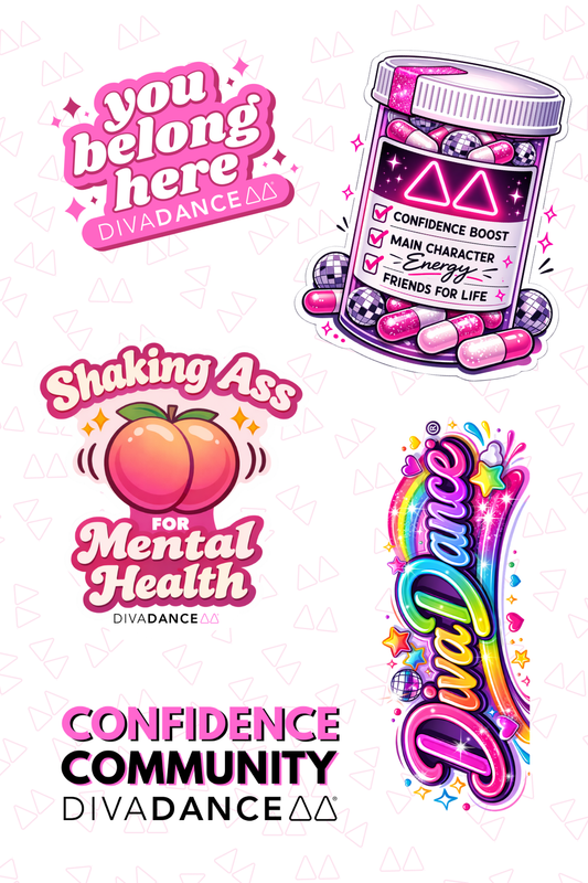 DivaDance Sticker Sheet