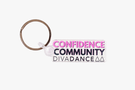 DivaDance Confidence Community Keychain