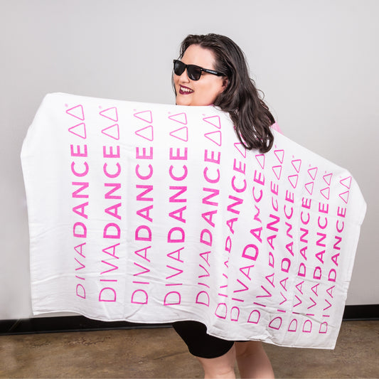 DivaDance Beach Towel