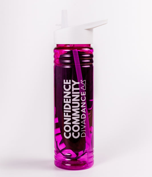DivaDance Confidence Community Water Bottle (Pink)