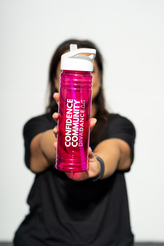 DivaDance Confidence Community Water Bottle (Pink)