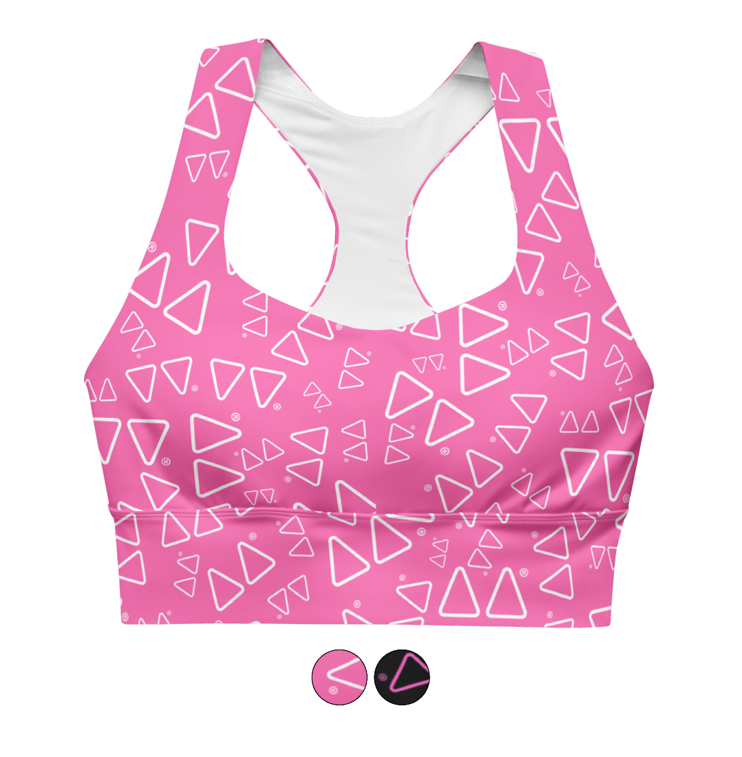 DivaDance Triangles Sports Bra