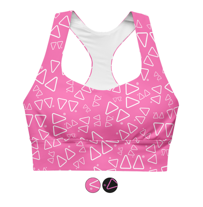 DivaDance Triangles Sports Bra