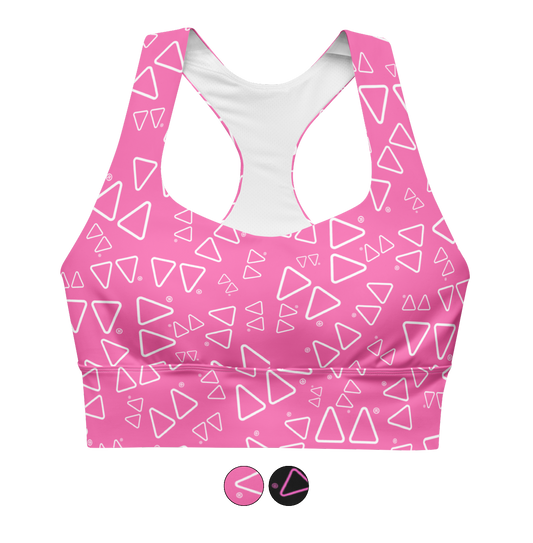 DivaDance Triangles Sports Bra