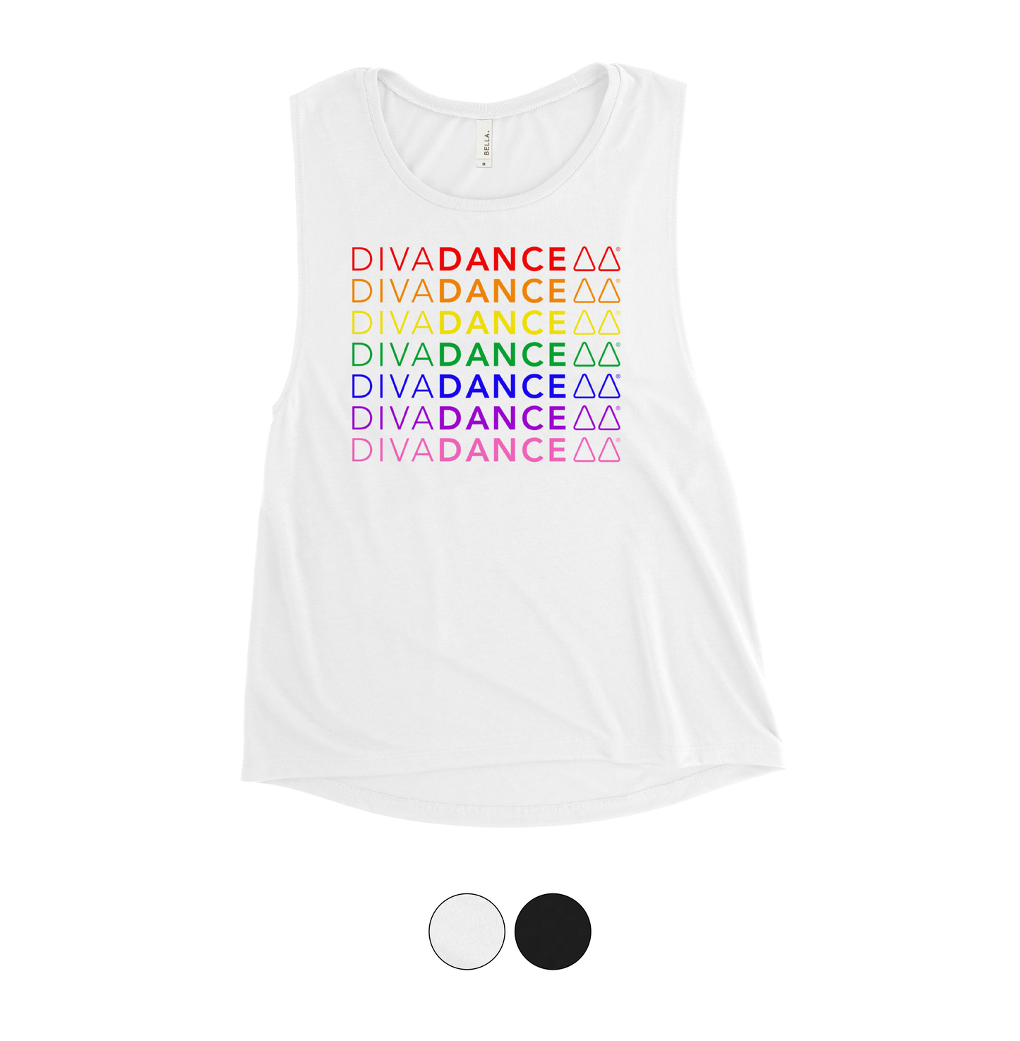 DivaDance Pride Muscle Tank