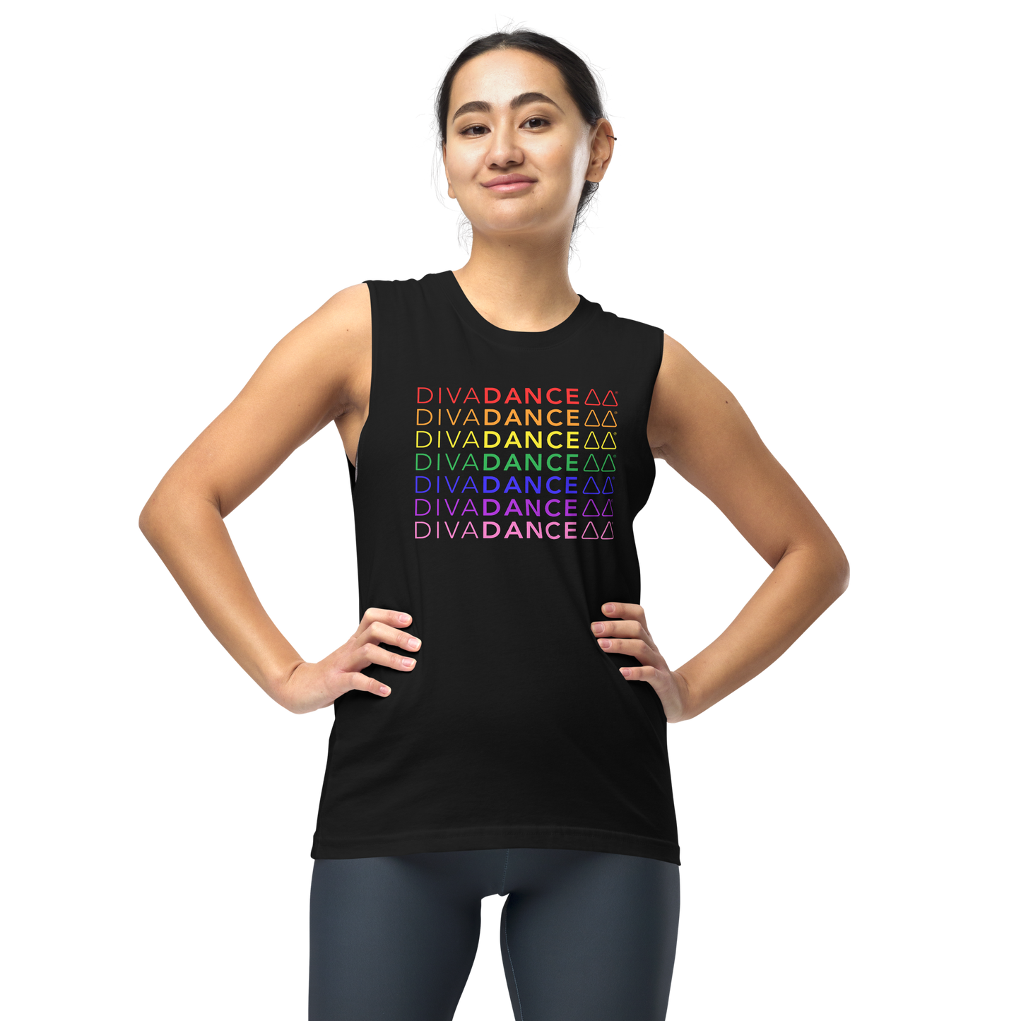 DivaDance Pride Muscle Tank